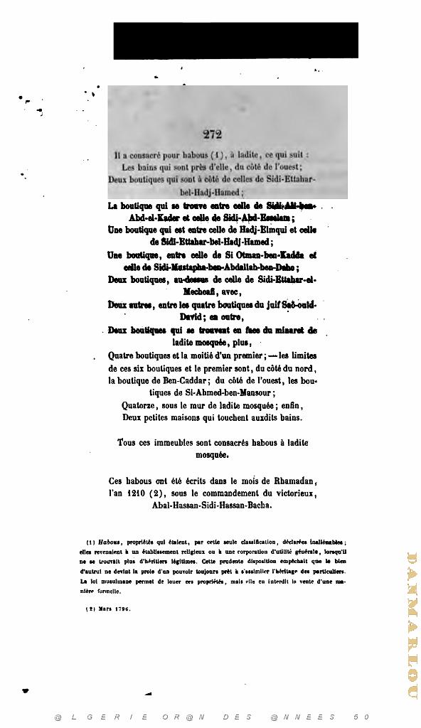 HISTOIRE D ORAN AVANT PENDANT APRES LA DOMINATION ESPAGNOLE D HENRI LEON FEY 1858_000287.jpg